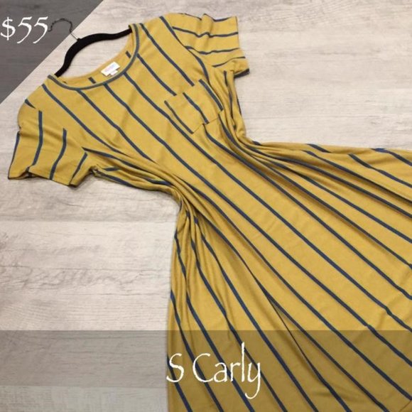 Lularoe CARLY Swing Dress~ Size Small~ New with Tags - Picture 1 of 1